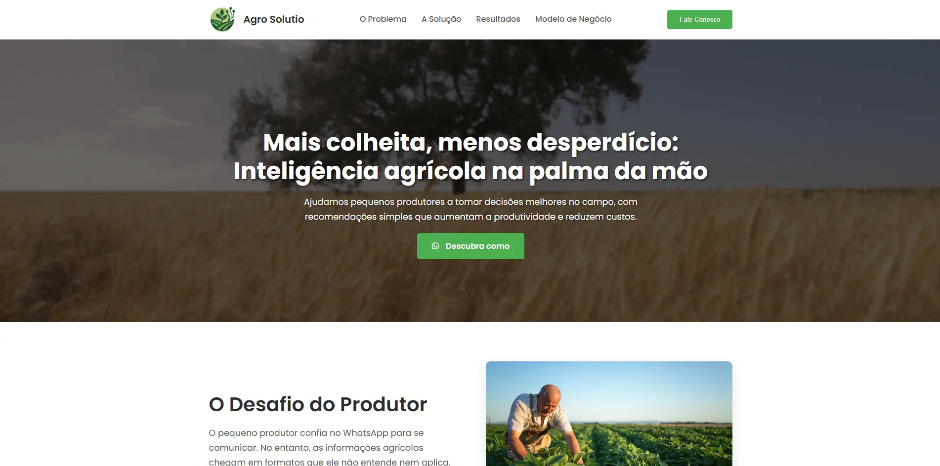 Imagem de capa do projeto Agro Solutio